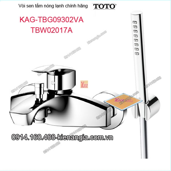 Vòi sen tắm nóng lạnh TOTO chính hãng KAG-TBG09302VA02017A
