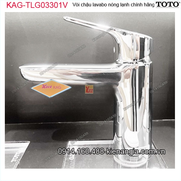 Vòi chậu lavabo nóng lạnh TOTO chính hãng KAG-TLG03301V