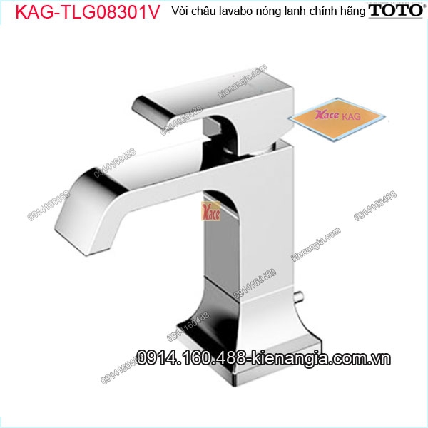 Vòi chậu lavabo nóng lạnh TOTO chính hãng KAG-TLG08301V