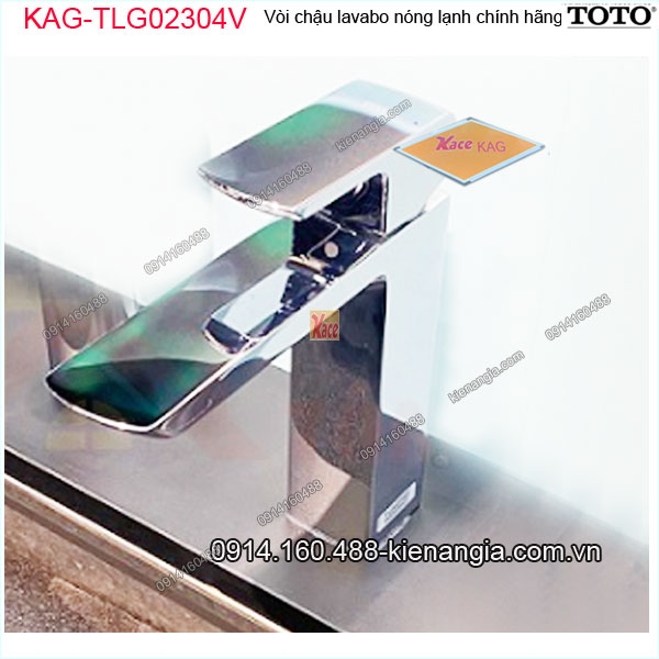 Vòi chậu lavabo  BÁN ÂM BÀN nóng lạnh chính hãng TOTO KAG-TLG02304V