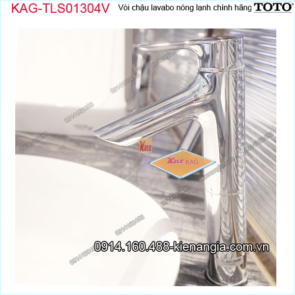 Vòi chậu lavabo  BÁN ÂM BÀN nóng lạnh chính hãng TOTO KAG-TLS01304V