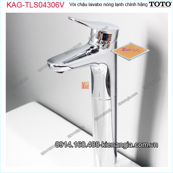 Vòi chậu lavabo ĐẶT BÀN nóng lạnh chính hãng TOTO KAG-TLS04306V