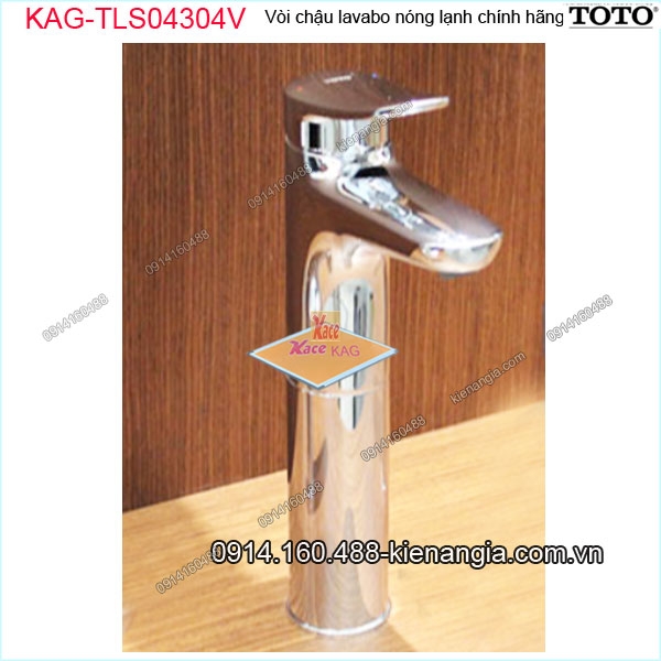 Vòi chậu lavabo ĐẶT BÀN nóng lạnh chính hãng TOTO KAG-TLS04304V