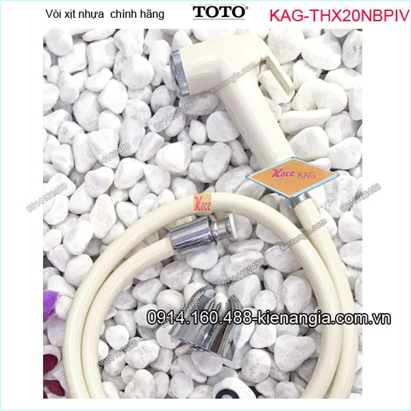 Vòi xịt vệ sinh nhựa chính hãng TOTO KAG-THX20NBPIV