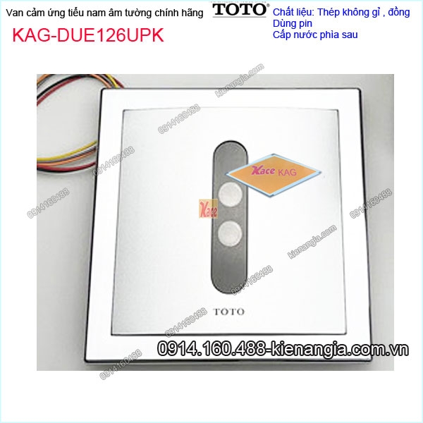Van cảm ứng xả tiểu nam chính hãng TOTO KAG-DUE126UPK