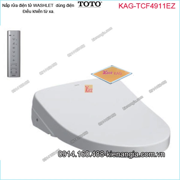 Nắp bồn cầu đa năng điện tử chính hãng TOTO KAG-TCF4911EZ