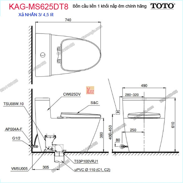 KAG-MS625DT8-Bon-cau-lien-1-khoi-TOTO-chinh-hang-KAG-MS625DT8-kich-thuoc-lap-dat