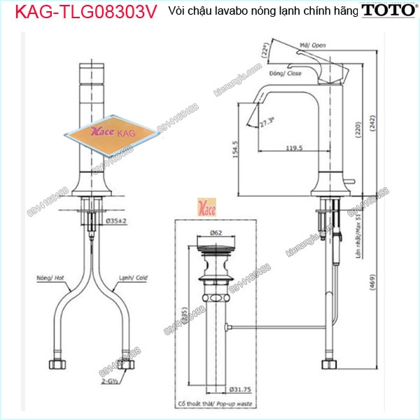 KAG-TLG08303V-Voi-chau-lavabo-BAN-AM-BAN-nong-lanh-chinh-hang-TOTO-KAG-TLG08303V-kich-thuoc