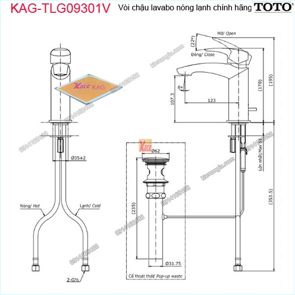 KAG-TLG09301V-Voi-chau-lavabo-nong-lanh-chinh-hang-TOTO-KAG-TLG09301V-kich-thuoc