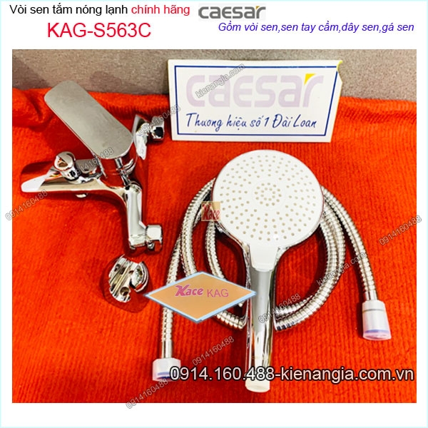 KAG-S563C-Sen-tam-nong-lanh-CAESAR-chinh-hang-KAG-S563C-1