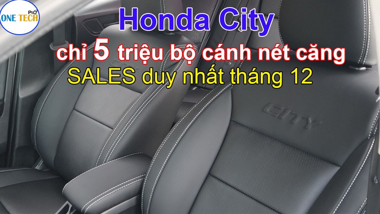 Honda City với lột xác nội thất với bộ bọc ghế da xe Honda c