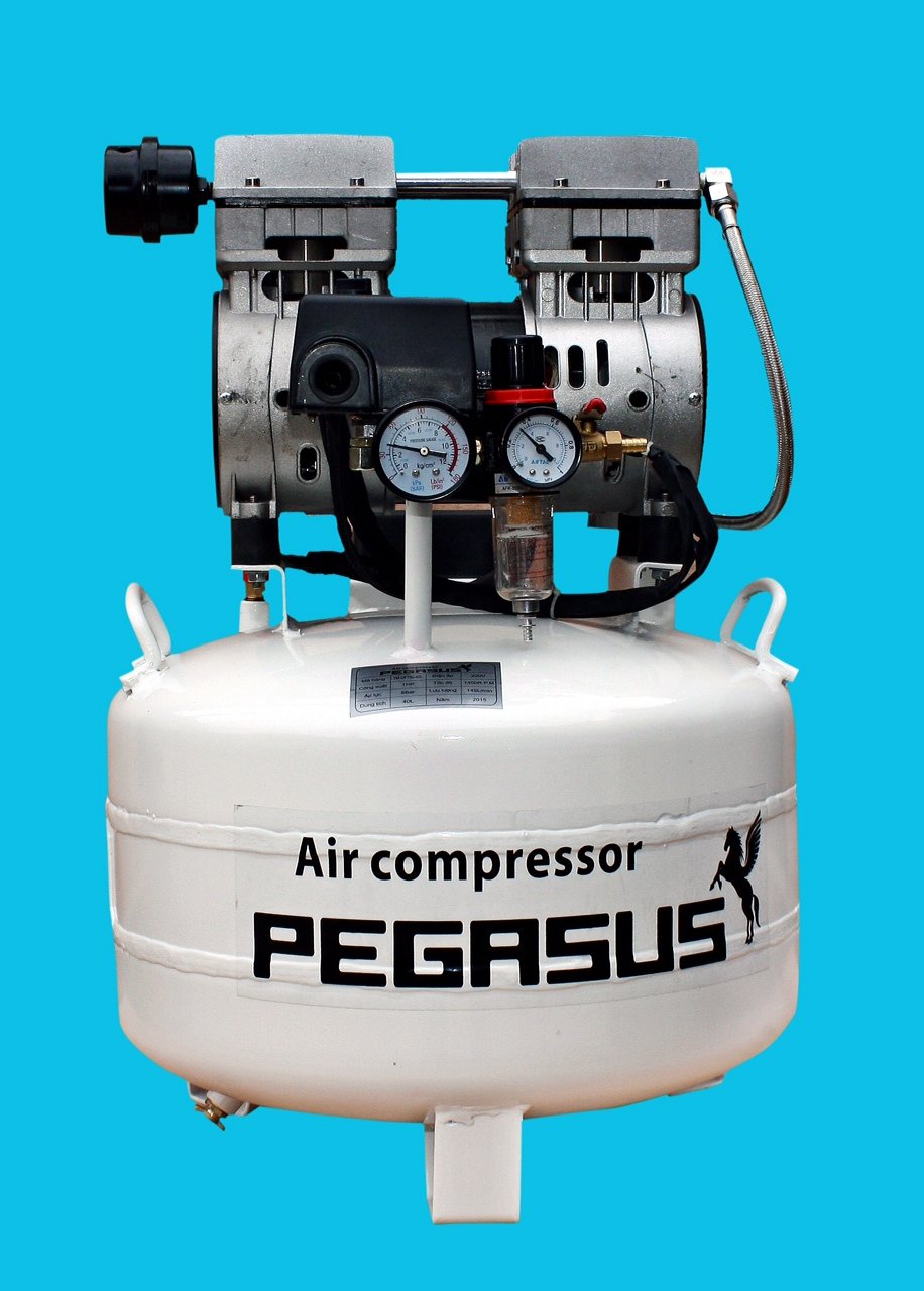 Máy nén khí không dầu, giảm âm PEGASUS TM-OF750- 40L