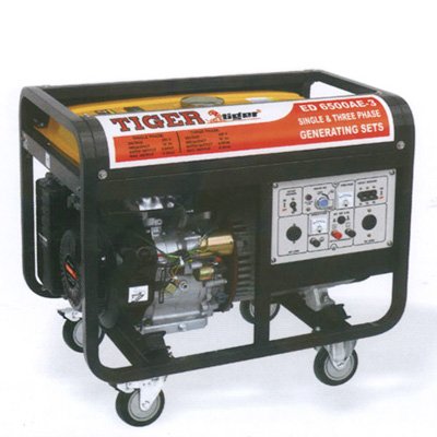Máy phát điện Tiger Gasoline Generators ED6500A-3/ED6500AE-3