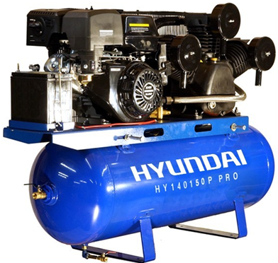 Máy nén khí chạy bằng xăng Hyundai HY140150P