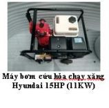 Máy bơm cứu hỏa chạy xăng Hyundai 15HP (11KW)