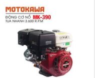 Động cơ nổ 13.0HP Motokawa MK-390 (trắng đỏ)