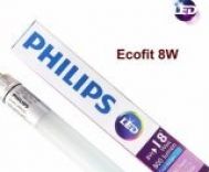 Bóng đèn LED Tube EcoFit Philips 8W 0,6M (Trắng, Vàng)