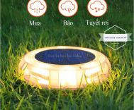Đèn LED Cắm Cỏ Sân Vườn Tròn MT-11690 - Sử Dụng Năng Lượng Mặt Trời - Chống Nước IP67