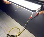 Đèn soi tranh - Đèn rọi gương Led Model A19 60cm Ánh Sáng Vàng - Có video thực tế