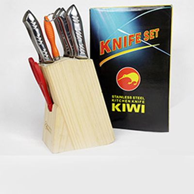 Bộ dao 7 món Kiwi + Hộp đựng dao