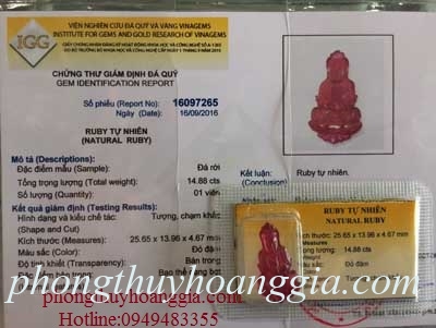 Phật Bà Quan Âm Ruby MSP:16097265
