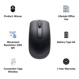 Chuột không dây - Wireless mouse Dell WM118 - 70238077