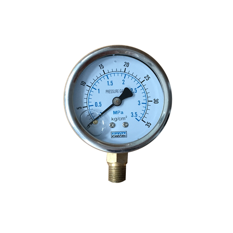 Đồng hồ đo áp suất dầu thủy lực SKON