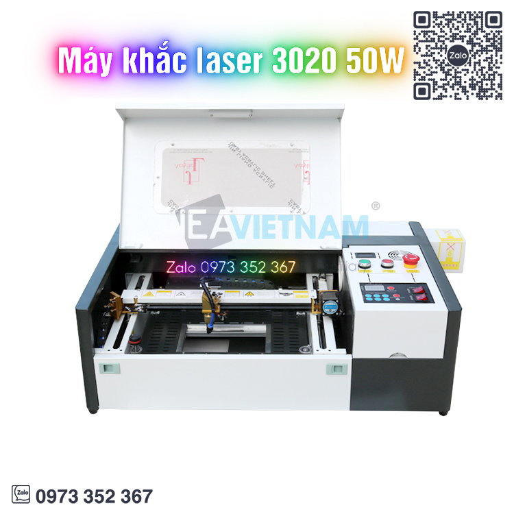 Máy khắc laser 3020 50W / Máy khắc laser 3020 / Máy cắt laser 2030 / Máy khắc laser 50W, máy khắc laser gỗ, mica