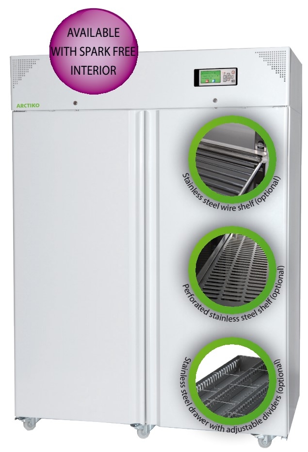 Tủ lạnh âm -30oC 1361 lít, tủ đứng ARCTIKO LF 1400