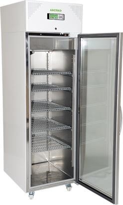 Tủ lạnh âm từ -10oC đến -23oC, 352 lít, loại đứng, cửa kính PF 300 ARCTIKO