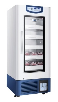 Tủ lạnh trữ máu chuyên dụng 358 lít, kiểu ngăn kéo có bộ ghi nhiệt độ Haier HXC-358B