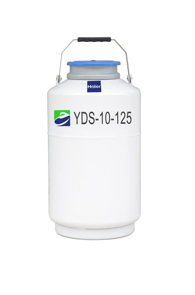 Binh đựng nitơ lỏng bảo quản mẫu lạnh 10 lít HAIER YDS-10-125