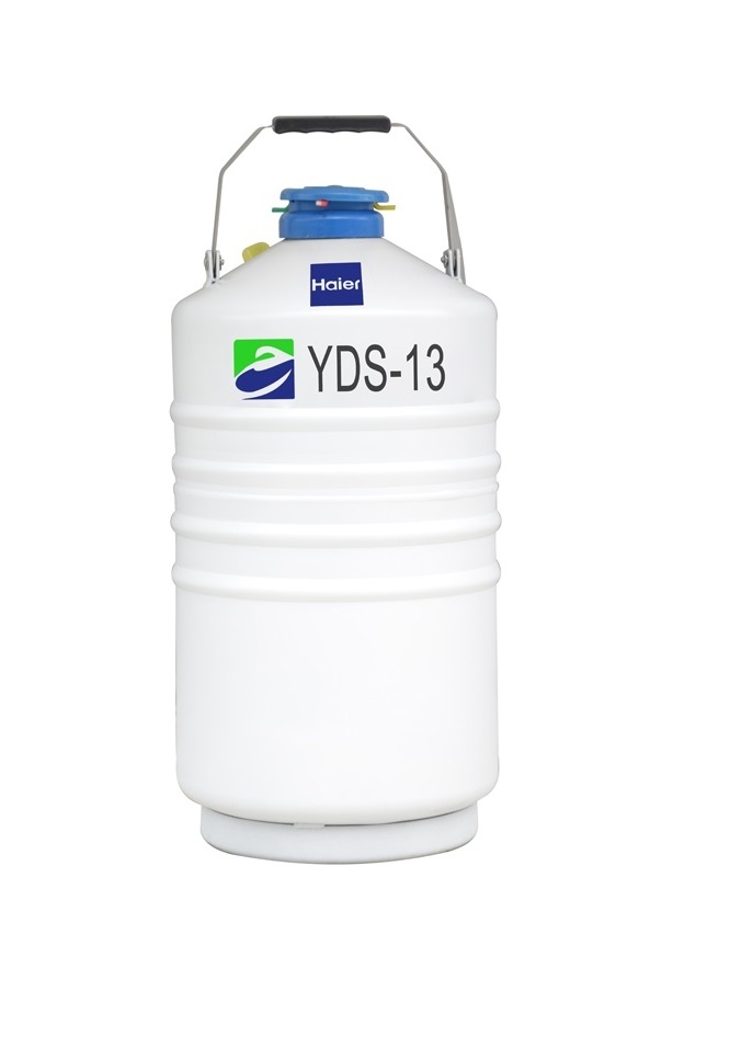 Binh đựng nitơ lỏng bảo quản mẫu lạnh 13 lít HAIER YDS-13