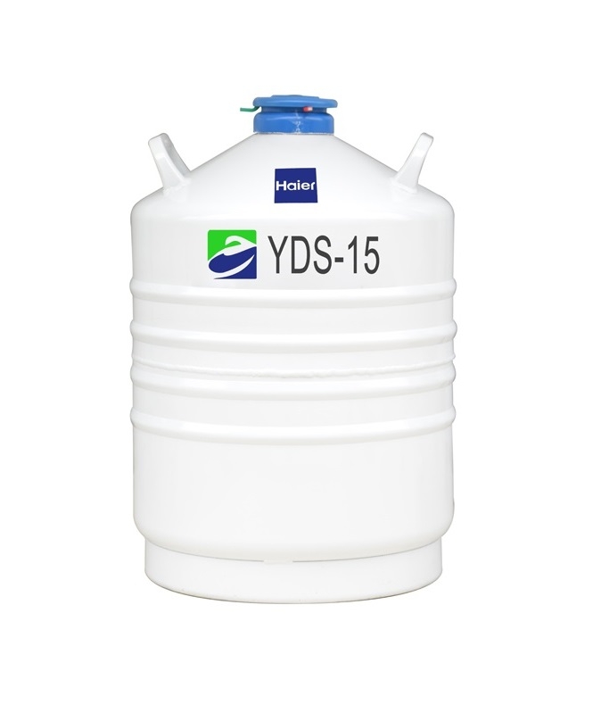 Binh đựng nitơ lỏng bảo quản mẫu lạnh 15 lít HAIER YDS-15-125