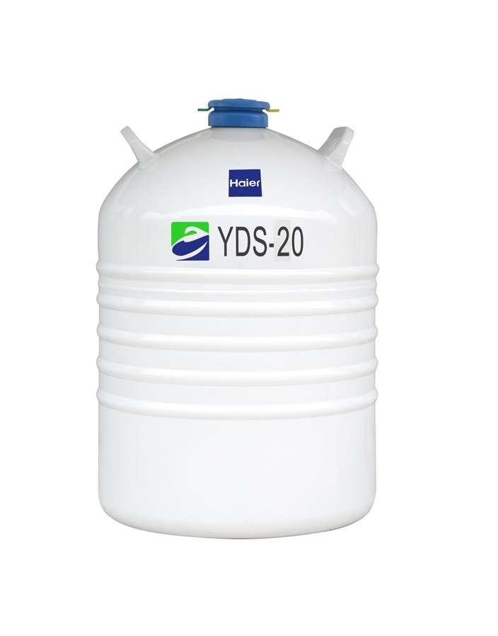 Binh đựng nitơ lỏng bảo quản mẫu lạnh 20 lít HAIER YDS-20