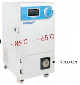 Tủ lạnh âm sâu -86oC, 82 lít kèm bộ ghi nhiệt độ Model: Fre80-B86 DH.FreB8080 Daihan