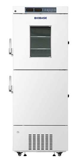 Tủ lạnh 2 buồng, 2 dải nhiệt độ (2 đến 8 oC và -20oC đến -40oC, 368 lít, tủ đứng) BDF-40V368 BIOBASE