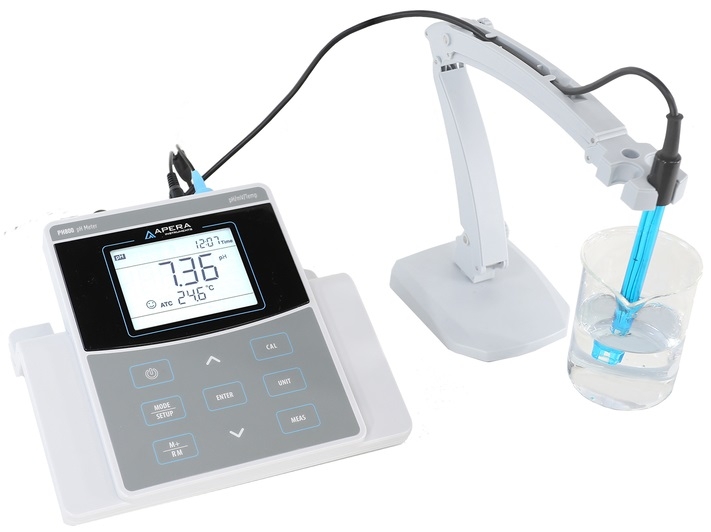 Máy đo pH/mV/nhiệt độ để bàn (quản lý dữ lieu theo GLP) APERA