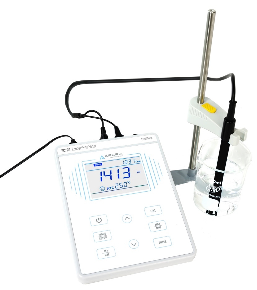 Máy đo độ dẫn/TDS/nhiệt độ để bàn APERA EC700