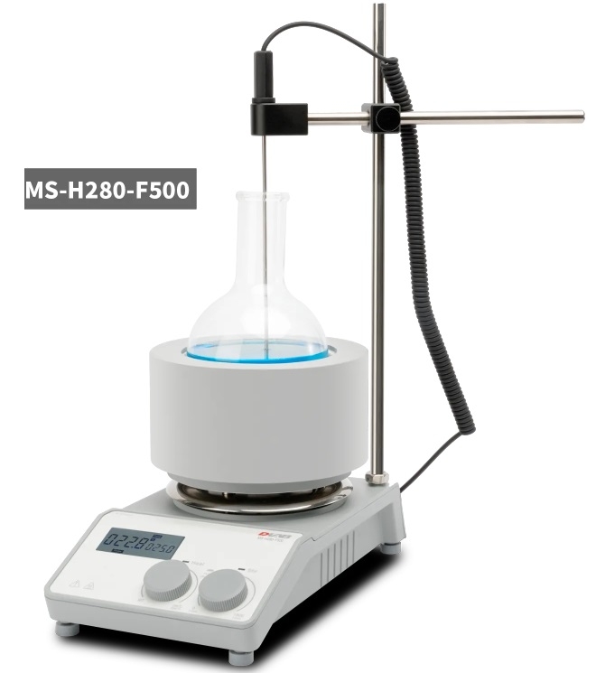 Máy khuấy từ gia nhiệt cho bình cầu 500ml (Bếp đun bình cầu 500ml có khuấy từ) MS-H280-F500 DLAB