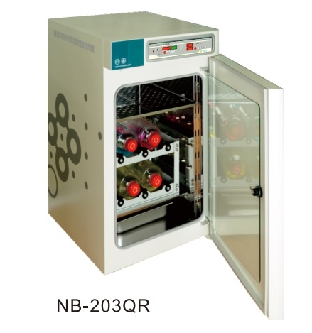 Tủ ấm CO2 có lắc 179 lít (1 máy lắc con lăn 5 vòng/phút) NB203QR N-Biotek