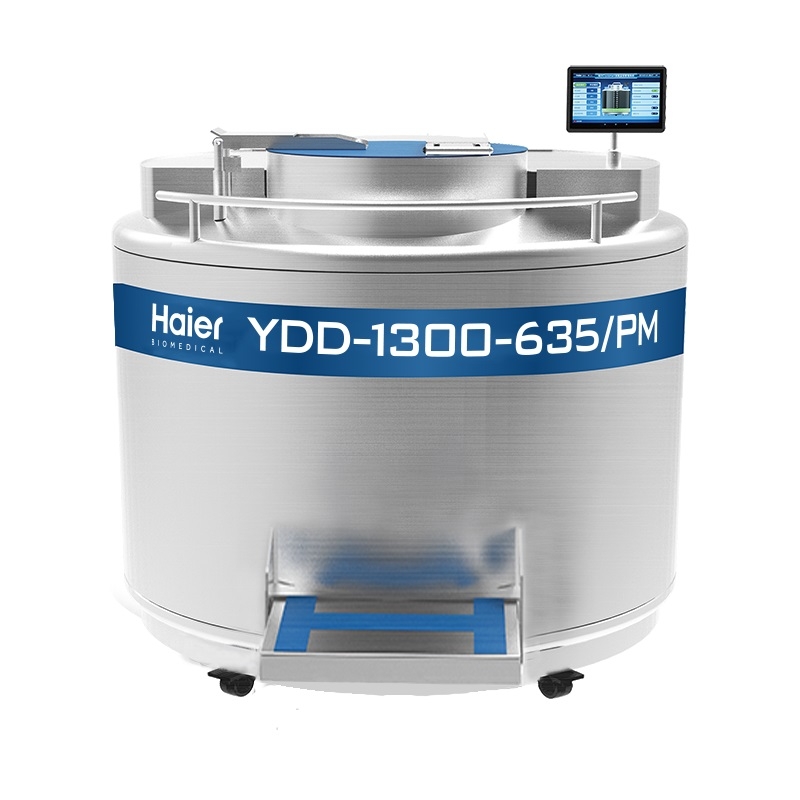 Binh đựng nitơ lỏng dung tích lớn 1340 lít YDD-1300-635/PM HAIER BIOMEDICAL