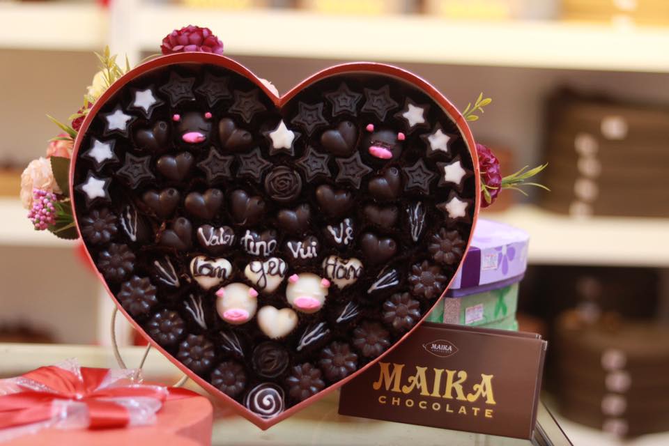 Chocolate tặng valentine Món quà quen thuộc dịp lễ tình nhân 142 Bánh kem hương vị Việt Banhngotvn