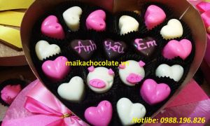 Chocolate valentine 2016, bán chocolate valentine 2016, nhập buôn chocolate valentine 2016 - MAIKA CHOCOLATE