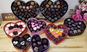 Địa chỉ bán buôn socola Valentine khắc chữ đẹp nhất | Maika Chocolate