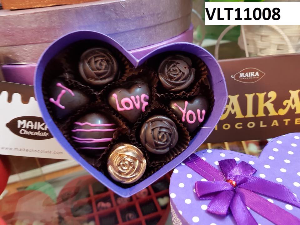 Hộp quà tặng socola Valentine xinh xắn