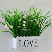 Giỏ hoa treo love -1