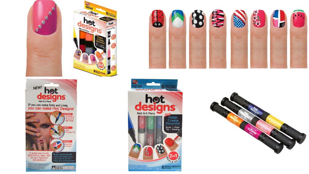 Hot-Design-Nail-Art-Pens-2-Colors-in-one-6-Basic-Beauty-Colors-Polish-Create-Decorate