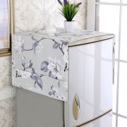 Tấm Phủ Tủ Lạnh – Máy giặt Cao Cấp (hoa trắng, thú )