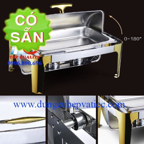 electric-golden-rectangle-chafing-dish-at-hcmc